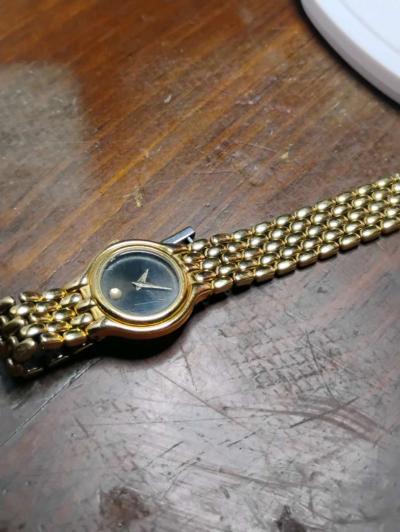 MOVADO Museum Gold and Stainless Steel Ladies Watch - Thumbnail 1