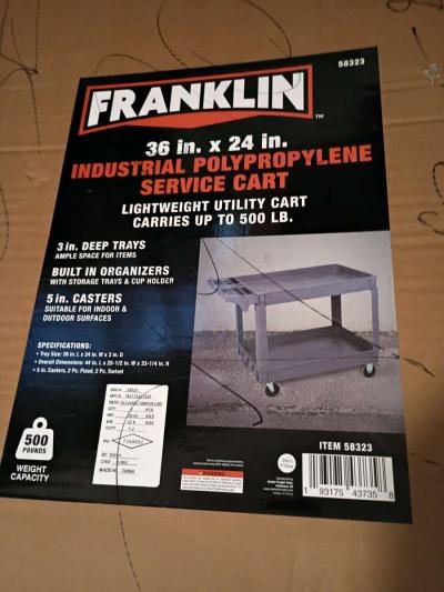 Franklin Utility Cart - Thumbnail 5