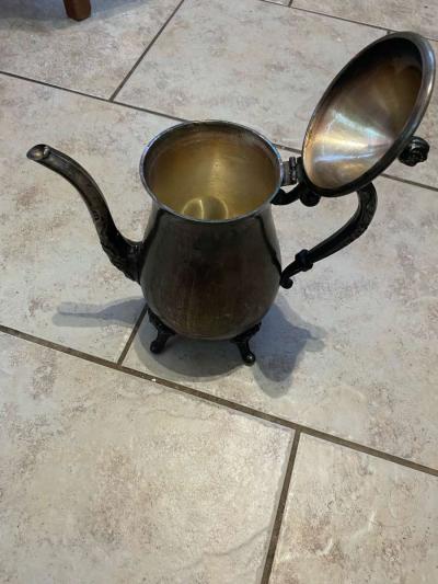 Vintage Metal Teapot - Thumbnail 2
