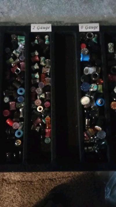 ear gauges from start to 1 - Thumbnail 3