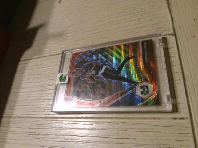 Jordan Love red blue wave prizm collegiate