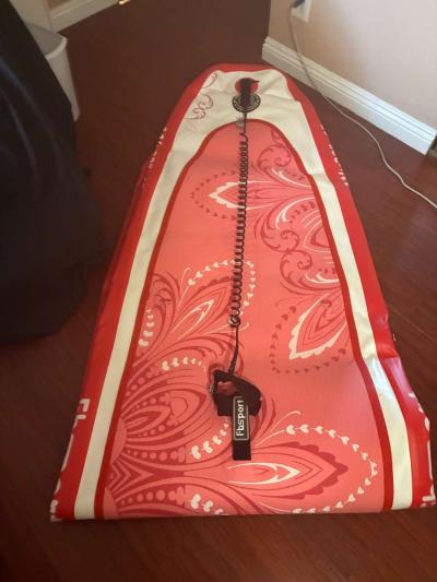 14 FOOT PINK SUP BOARD USED ONCE