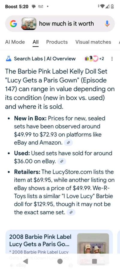 I Love Lucy dolls from the 147th episode - Thumbnail 3