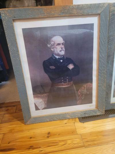 framed prints of Robert E Lee and Stonewall Jackson - Thumbnail 2