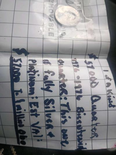 1776 to 1976 Rare bicentennial quarter looked for