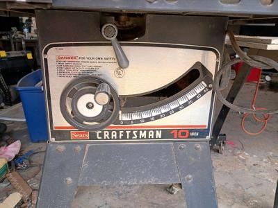 Craftsman Saw Table small - Thumbnail 2