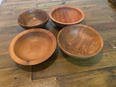 handmade wooden bowls - Thumbnail 2