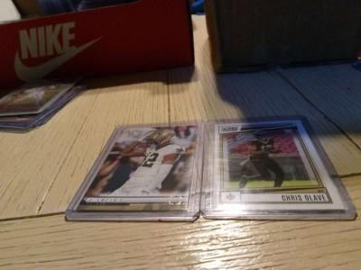 2 card Chris Olave rookie cards