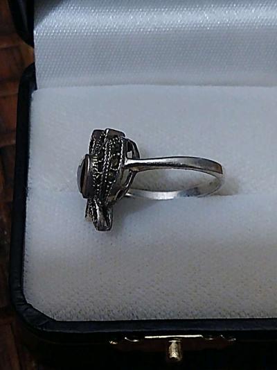 Sterling silver ring sz 7 - Thumbnail 3