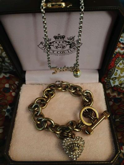 JUICY COUTURE BRACELET AND NECKLACE - Garden Valley, California