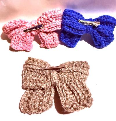 Handmade Crochet Hairbow - Thumbnail 4