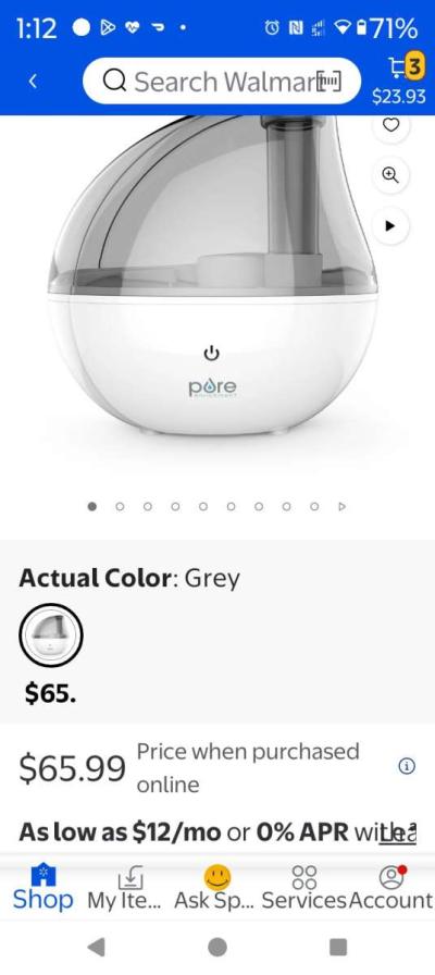 pure enrichment humidifier - Thumbnail 2