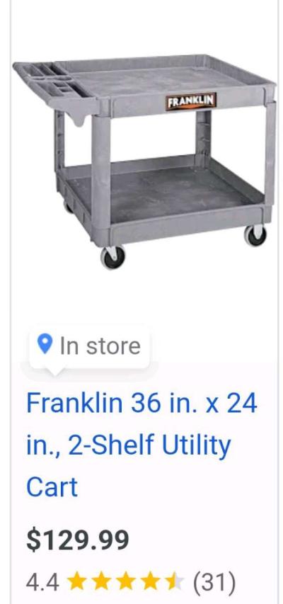 Franklin Utility Cart - Thumbnail 2