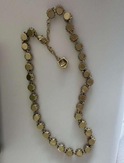 used Gucci Gold Multicor Stones Lion Necklace - Thumbnail 3