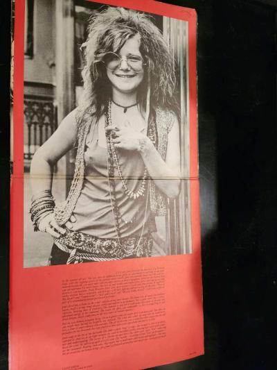 Janis Joplin picture doll and album - Thumbnail 3