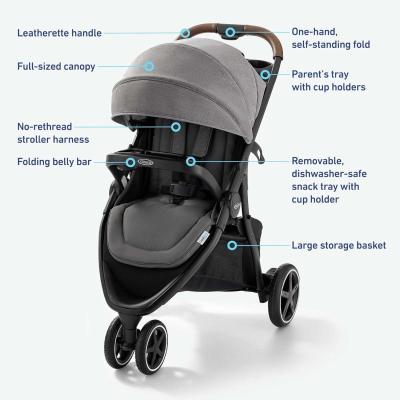 Graco Baby Stroller  Gently Used - Thumbnail 2