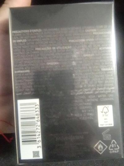 FRAGANCIA LA NUIT DE HOMME YSL - Thumbnail 2