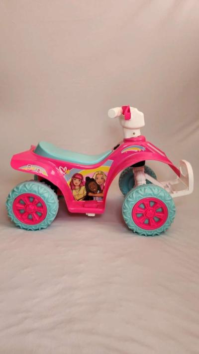 Barbie Atv 6V Ride on - Thumbnail 2