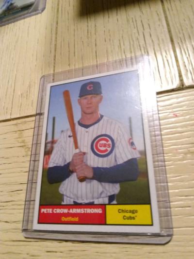 2025 Pete Crow Armstrong image variation Topps Heritage