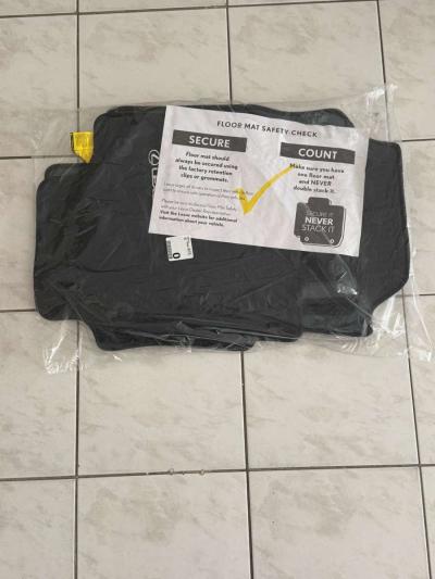 Lexus 20222025 NX250350h450h Genuine Black Carpet Floor Mats - Thumbnail 3