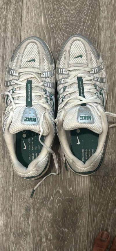 Nike Air Max GreenWhite Mens Running Shoes - Thumbnail 1