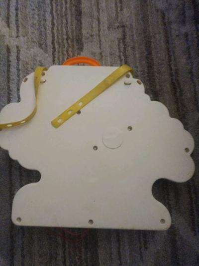 Vintage 1985 Fisher Price Musical Activity Center Baby Crib - Thumbnail 5