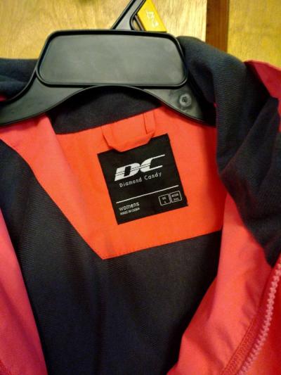 NEW Diamond Candy Womens Waterproof Lightweight Hooded Rain - Thumbnail 2