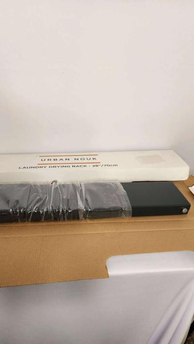 LAUNDRY DRYING RACK WALL MOUNTED RETRACTABLE CLOTHES DRYING - Thumbnail 5