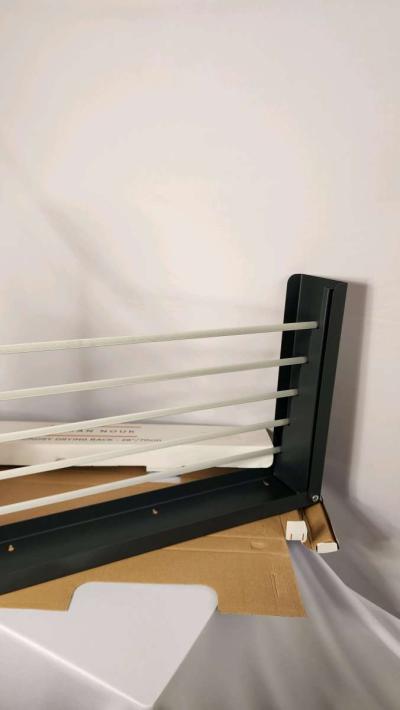 LAUNDRY DRYING RACK WALL MOUNTED RETRACTABLE CLOTHES DRYING - Thumbnail 3