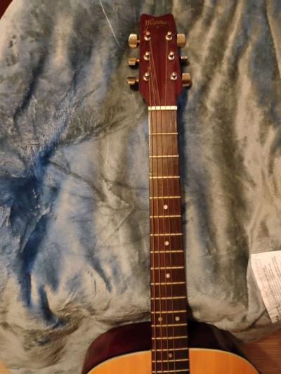 1990 Washburn Acoustic Guitar - Thumbnail 3