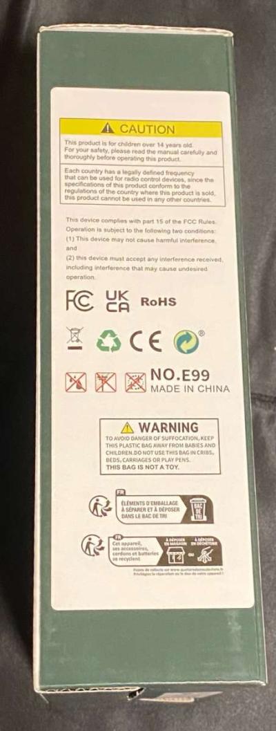 E99 Drone with Camera Foldable RC Quadcopter Drone Remote Co - Thumbnail 3