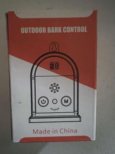 Outdoor Bark Control