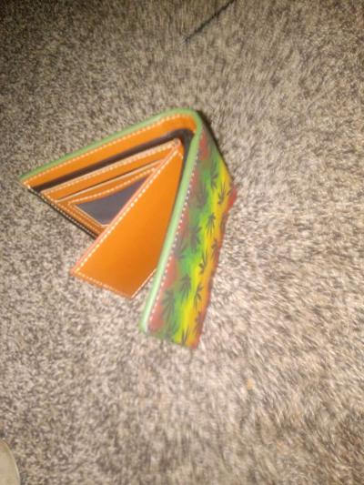 hemp print wallet - Thumbnail 5