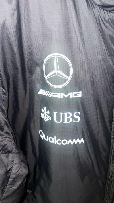 Mercedes Benz AMG Petronas F1 Mens Performance Jacket  Black - Thumbnail 5