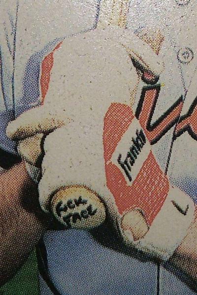 1989 Fleer Billy Ripken F Face error in mint condition - Thumbnail 4