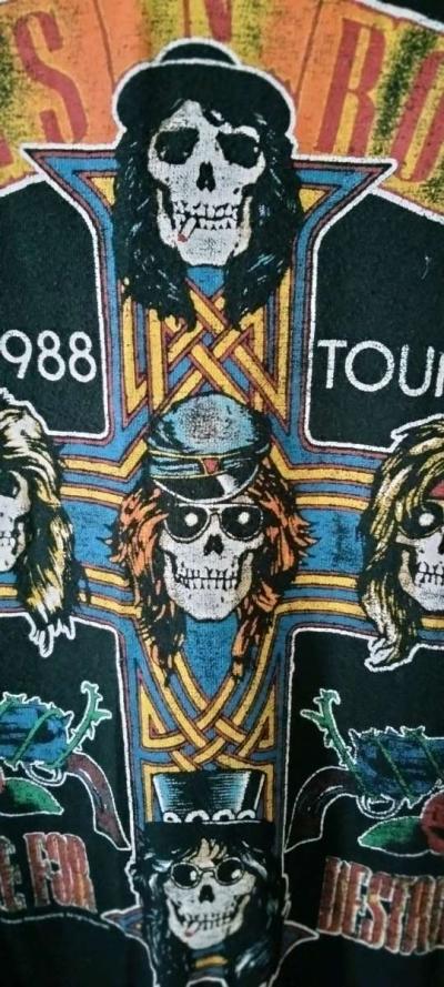 Guns N Roses 1988 Tour Tshirt - Thumbnail 3