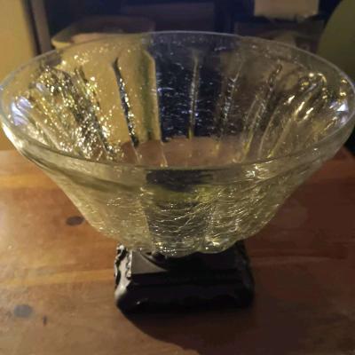 crackel glass bowl - Thumbnail 2