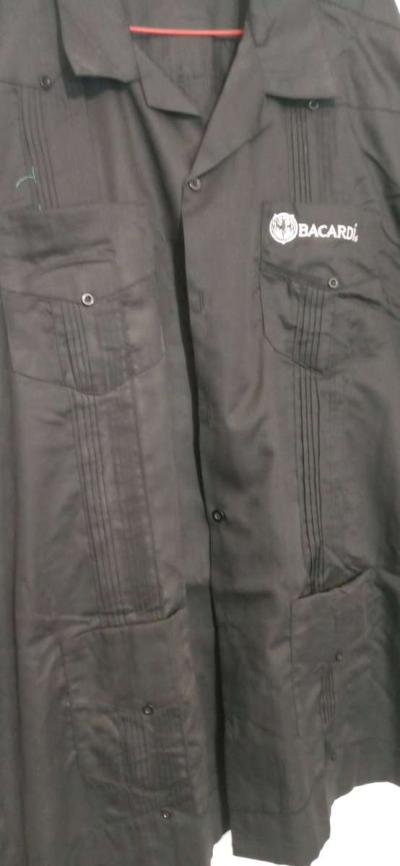 Mens Bacardi Short Sleeve Button Down Shirt - Thumbnail 3