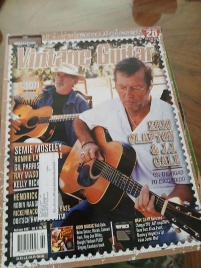 vintage Guitar magazine 2007 - Coalinga, California