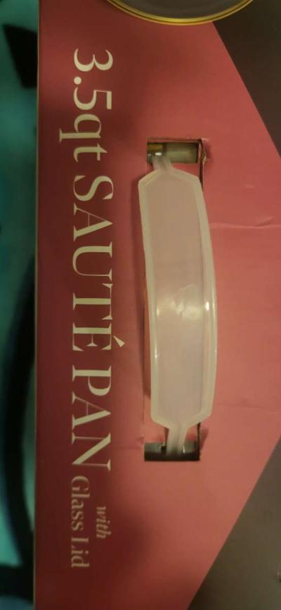 Paris Hilton Saute Pan With Glass Lid Brand Newin box - Thumbnail 5