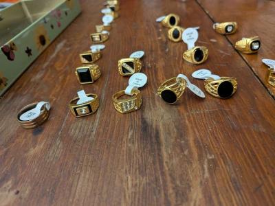 gold plated rings - Thumbnail 2