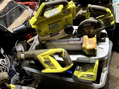 16 pc Ryobi Power Tools - Thumbnail 3