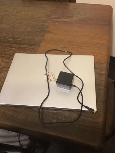 HP laptop good condition with a fast type c charger