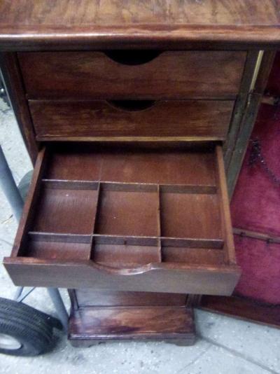 unisex refinished jewelry cabinet - Thumbnail 6