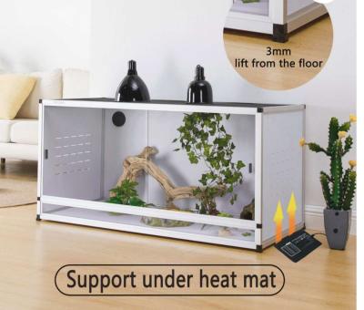 white 40x16x16  reptile enclosure - Thumbnail 2