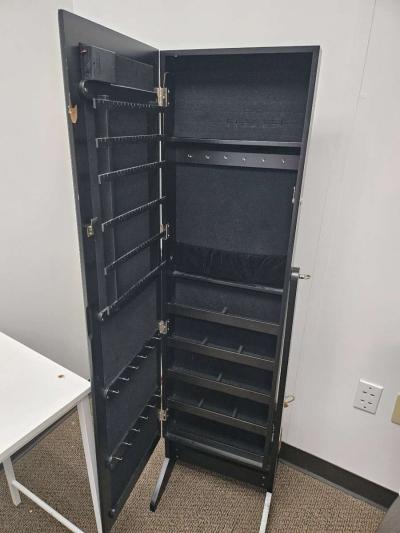 Jewelry Storage standing Mirror With Lights - Thumbnail 3