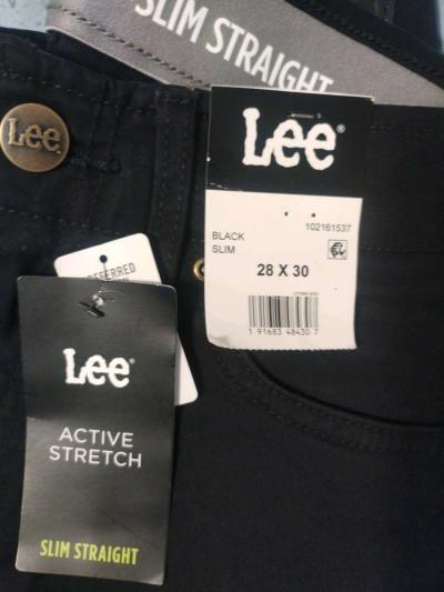 Lee Mens Slim Straight Active Stretch Motion Flex Waistband - Thumbnail 3