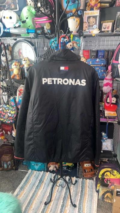 Mercedes Benz AMG Petronas F1 Mens Performance Jacket  Black - Thumbnail 2