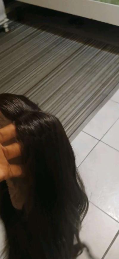 36 Inch Synthetic Silky Straight Lacefront - Thumbnail 2