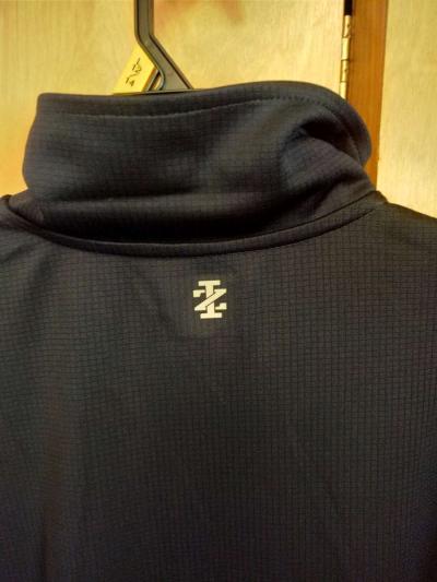 Izod Golf Pullover Top Mens Blue Long Sleeve 14 Zip Casual - Thumbnail 4